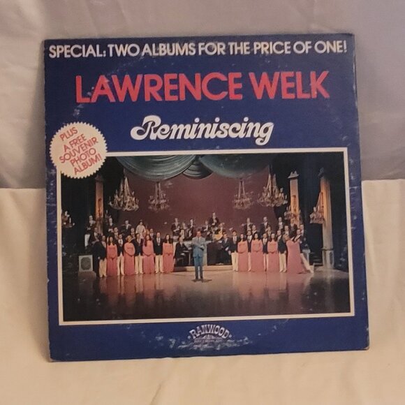 2/$9 Records Lawrence Welk ‎& His Orchestra Reminiscing: Ranwood Vinyl 2 Records - Picture 2 of 9